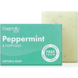 Friendly Soap Peppermint & Poppy Seed Soap 95g