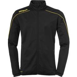 Uhlsport Stream 22 Classic Jacket Unisex - Black/Lime Yellow