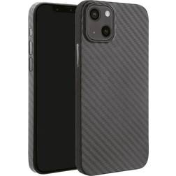 Vivanco Pure Backcover per cellulare Apple iPhone 13 Carbone Carica induttiva, Anti urti