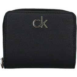 Calvin Klein Recycled Small Zip Around Wallet - CK Black