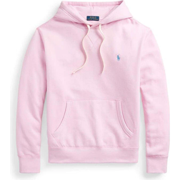 Polo Ralph Lauren Sweat A Capuche Moltone En Coton Logo Pony Player - Rosa