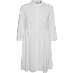 Vero Moda Sisi Dress - Snow White