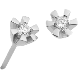 Aagaard Eternity Earrings - White Gold/Diamond