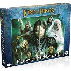 Winning Moves Lord of The Rings Heroes of Middle Earth 1000 Pieces