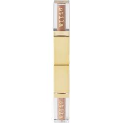 Stila Double Dip Suede Shade & Glitter & Glow Liquid Eye Shadows Smitten Kitten