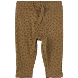 Wheat Soft Pants Manfred - Khaki Leaves