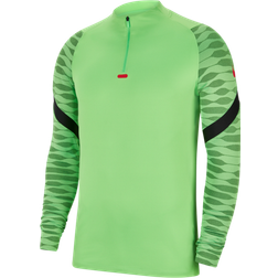 NIKE Dri-FIT Strike Drill Training Jersey Men - Green Strike/Black/Black/Siren Red