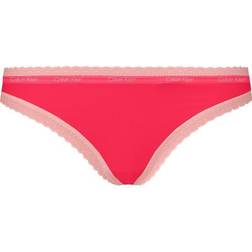 Calvin Klein Bottoms Up Thong - Strawberry Shake