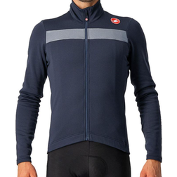 Castelli Puro 3 Jersey FZ Men - Savile Blue/Silver Reflex