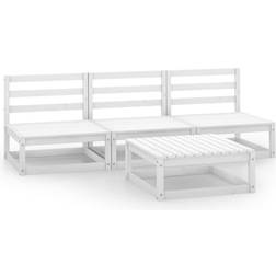 vidaXL 3075305 Outdoor Lounge Set, 1 Table incl. 3 Sofas