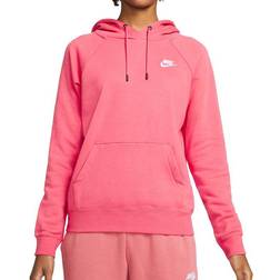 Nike Sportswear Essential Fleece Pullover Hoodie Women's - Pink