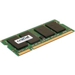 Crucial 2GB 200-Pin DDR2 SO-DIMM DDR2 800 (PC2 6400) Laptop Memory Model CT25664AC800