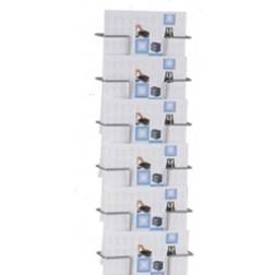 Twinco Twin Agenda A4 Brochure Holder for Wall 6-Bay