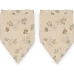 That's Mine Bib Bandana Reversible Flowers & Berries