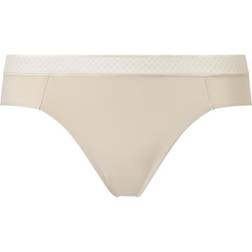 Calvin Klein Slip Bikini Modellanti Donna Elasticizzati - Beige