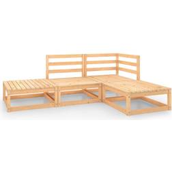 vidaXL 3075474 Loungesæt, borde inkl. 2 sofaer