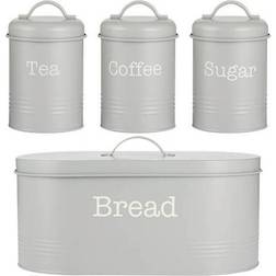 Typhoon Colonna Tea, Coffee, Sugar & Bread Kitchen Storage 4pcs