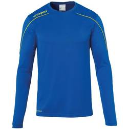 Uhlsport Stream 22 Long Sleeve T-shirt Unisex - Azurblue/Lime Yellow