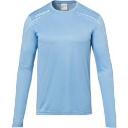 Uhlsport Stream 22 Long Sleeve T-shirt Unisex - Skyblue/White