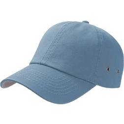 Atlantis Action 6 Panel Chino Baseball Cap - Light Blue