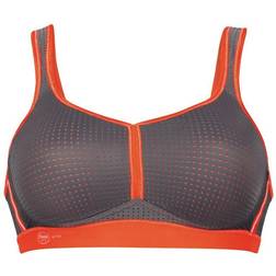 Anita Performance Sports Bra - Gray/Orange