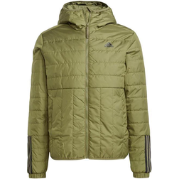 Adidas Itavic 3-Stripes Light Hooded Jacket - Focus Olive