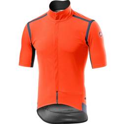 Castelli Gabba ROS Jersey Men - Brilliant Orange/Dark Steel Blue