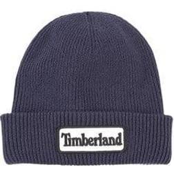 Timberland Logo Knitted Beanie - Navy (T21349)