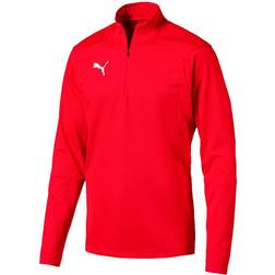 Puma LIGA Training 1/4 Zip Top Sweatshirt Men - Red/White