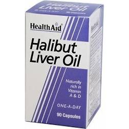 Health Aid Halibut Liver Oil 90 Stk.