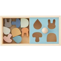 OYOY Wooden Puzzle Box 8 Pieces