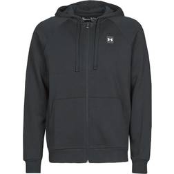 Under Armour Rival Fleece Full Zip Hoodie - Black/Onyx White