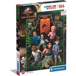 Clementoni Supercolor Jurassic World Camp Cretaceous 104 Pieces