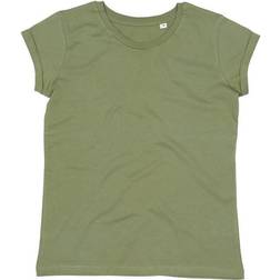 Mantis Women's Roll Sleeve T-shirt - Soft Olive