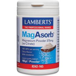 Lamberts MagAsorb Magnesium Powder 375mg 165g