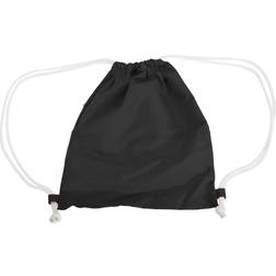 BagBase Icon Sac de gym à cordon (Taille unique) (Noir) UTBC3396