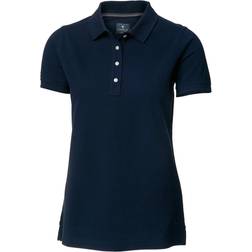 Nimbus Yale Short Sleeve Polo Shirt Women - Navy