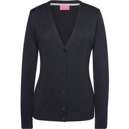 Brook Taverner Augusta V-Neck Cardigan - Black