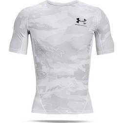 Under Armour T-Shirt HG Isochill Comp Print SS - Blanc