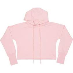 Mantis Cropped Hoodie - Soft Pink