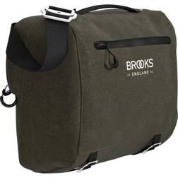 Brooks Bolsa de manillar England Scape Compact verde oscuro Black