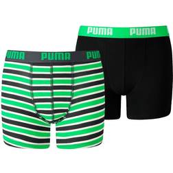 Puma Basic Boxer Printed Stripes - Groen