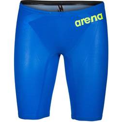 Arena Powerskin Carbon Air²Jammer Shorts - Electric Blue/Dark Grey/Fluoy