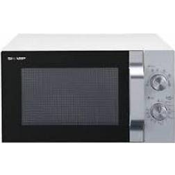 Sharp R204WA Grå, Silver, Vit