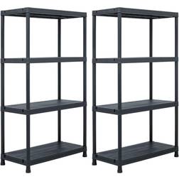 vidaXL - Reolsystem 60x138cm 2stk