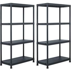 vidaXL - Shelving System 60x138cm 2pcs