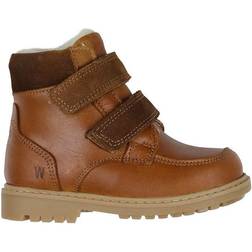 Wheat Stewie Tex Velcro Boot - Cognac