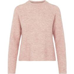 Pieces Ellen Pullover - Misty Rose