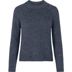 Pieces Ellen Pullover - Ombre Blue