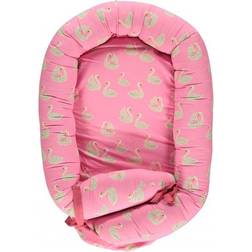 Småfolk Babynest with Swan Sea Pink